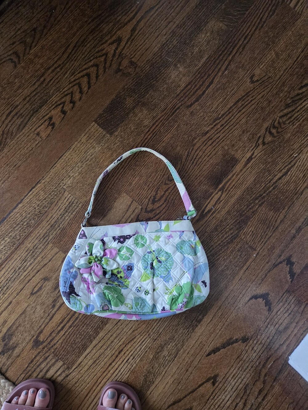 Vera Bradley Holly Sateen Shoulder Bag.